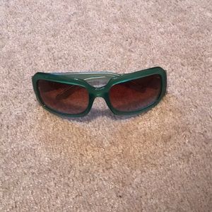 Old navy green sunglasses. Worn a few times.
